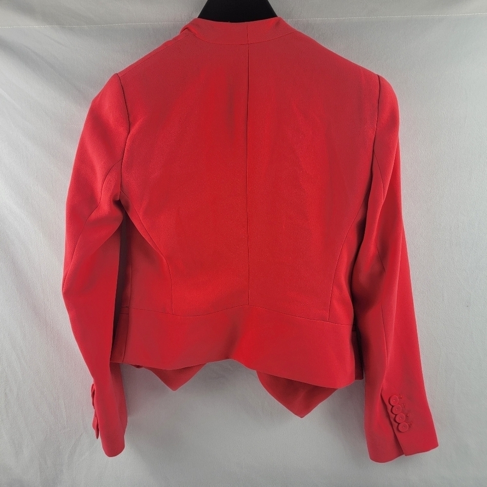 Vince Camuto coral open blazer with light‎ shoulder pads Size 0P - Picture 6 of 6